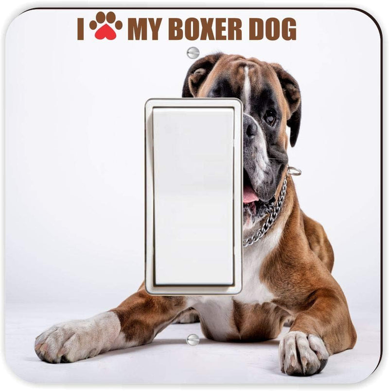 I Love My Boxer Dog - Rocker