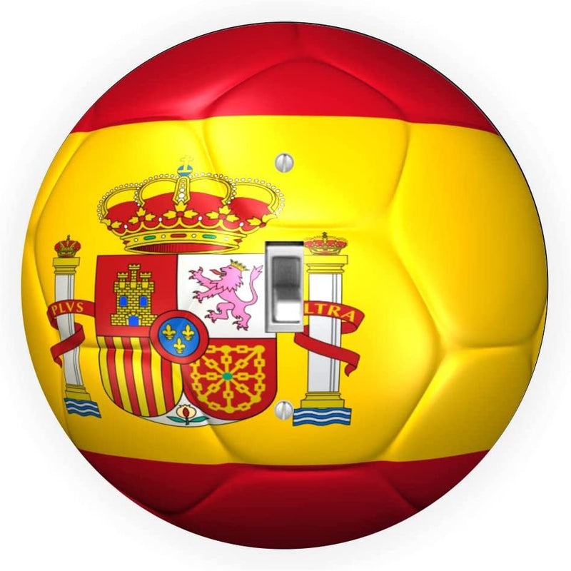 Spain Flag Soccer Ball - Single Toggle