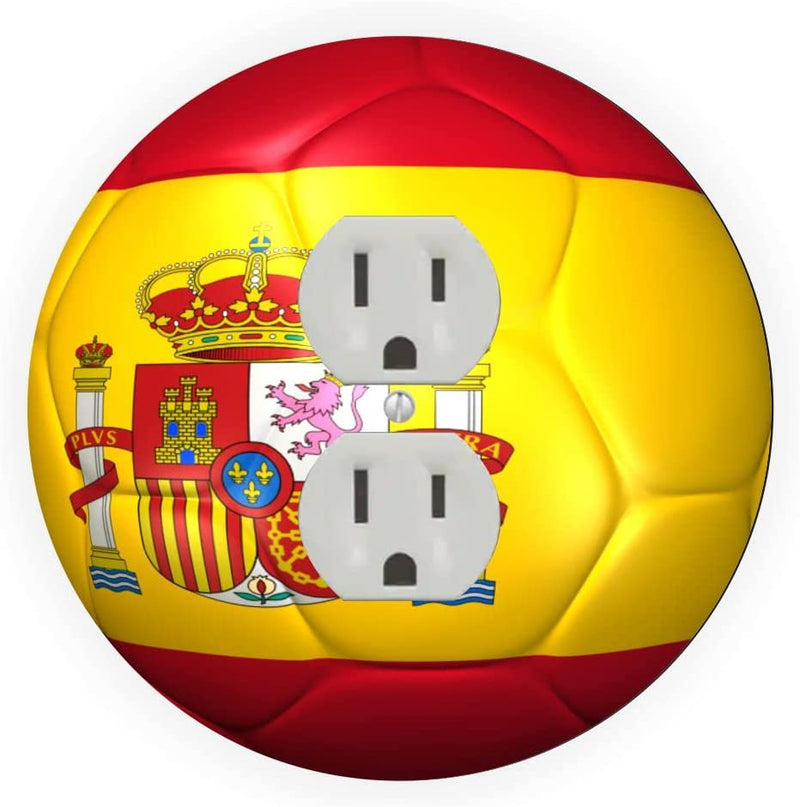 Spain Flag Soccer Ball - Outlet Cover