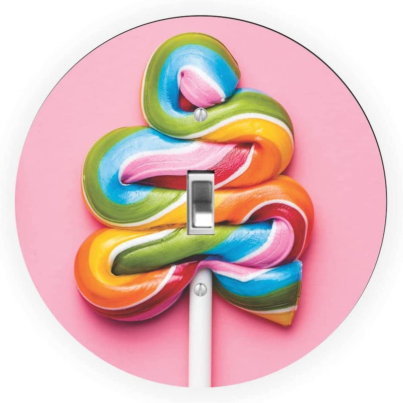 Pastel Swirls - Round -  Single Rocker