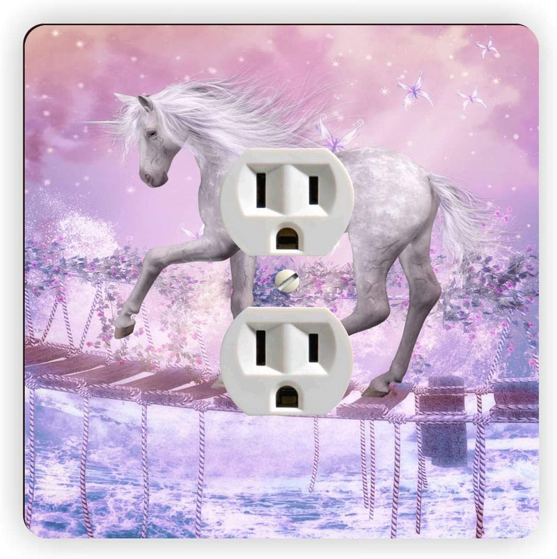 Unicorn on Lavender Pink - Outlet Cover