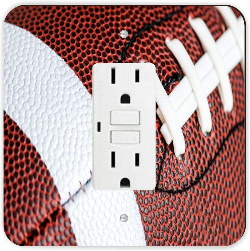 Football Design - Square - GFI Outlet