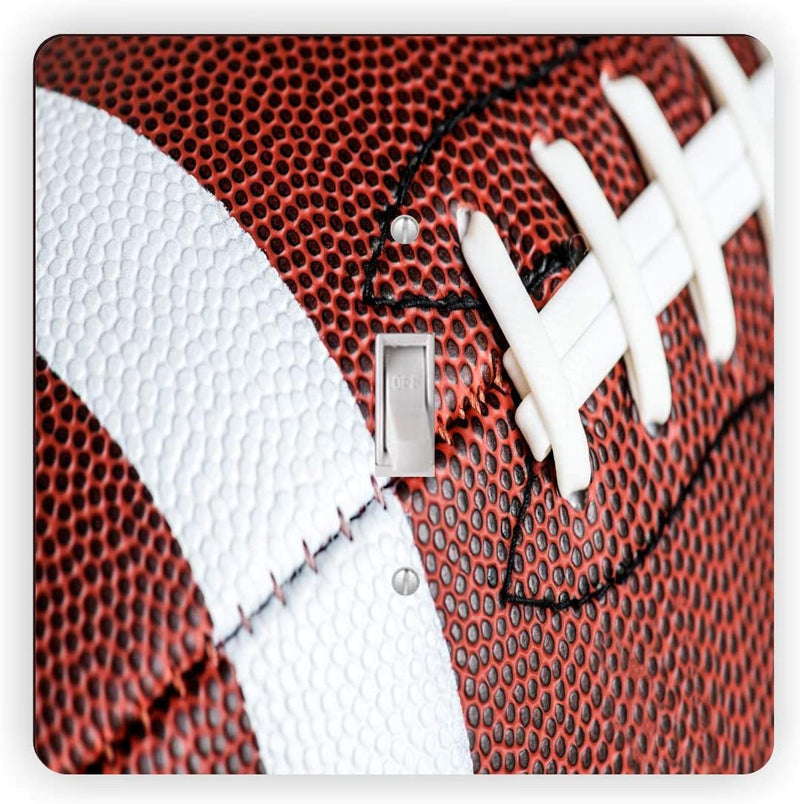 Football  Design - Square - Single Toggle