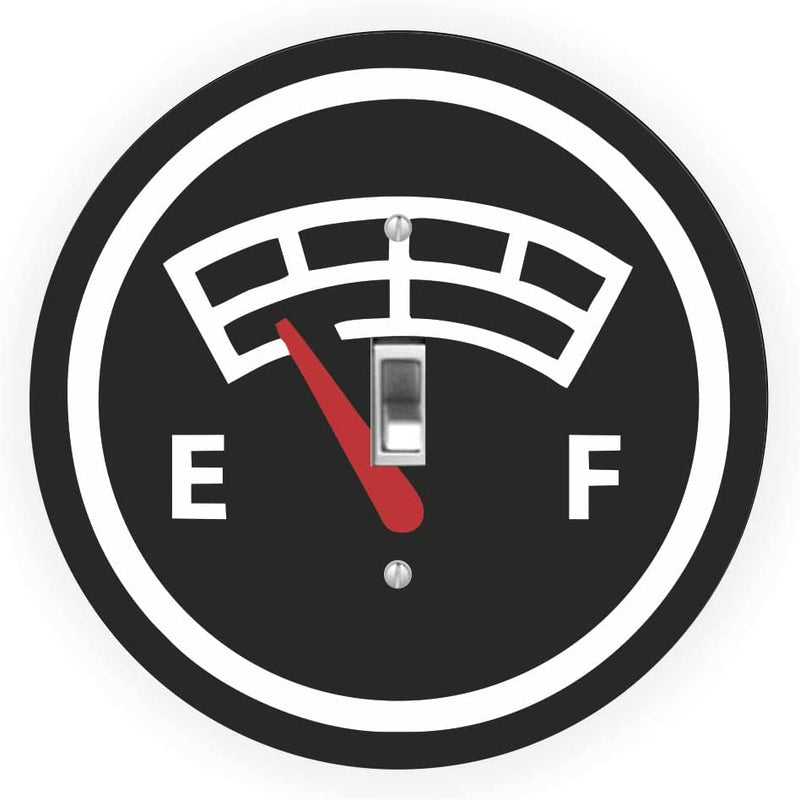 Fuel Gauge Design - Round - Single Toggle