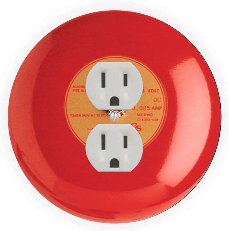 Fire Alarm Design - Round - Outlet Cover