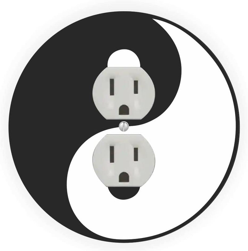 Yin Yang - Round -  Outlet Cover