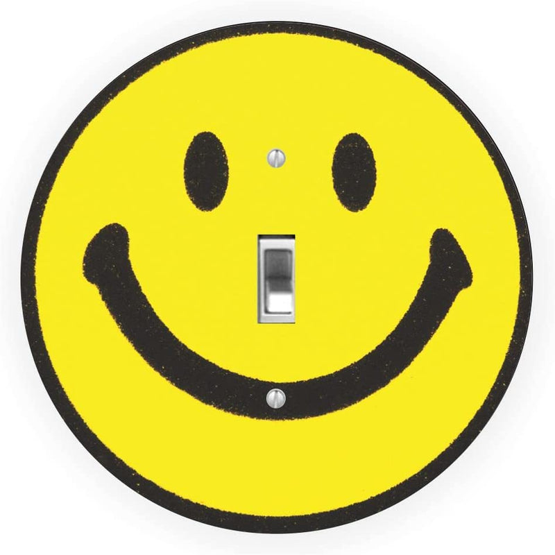 Smiley Face - Round - Single Toggle